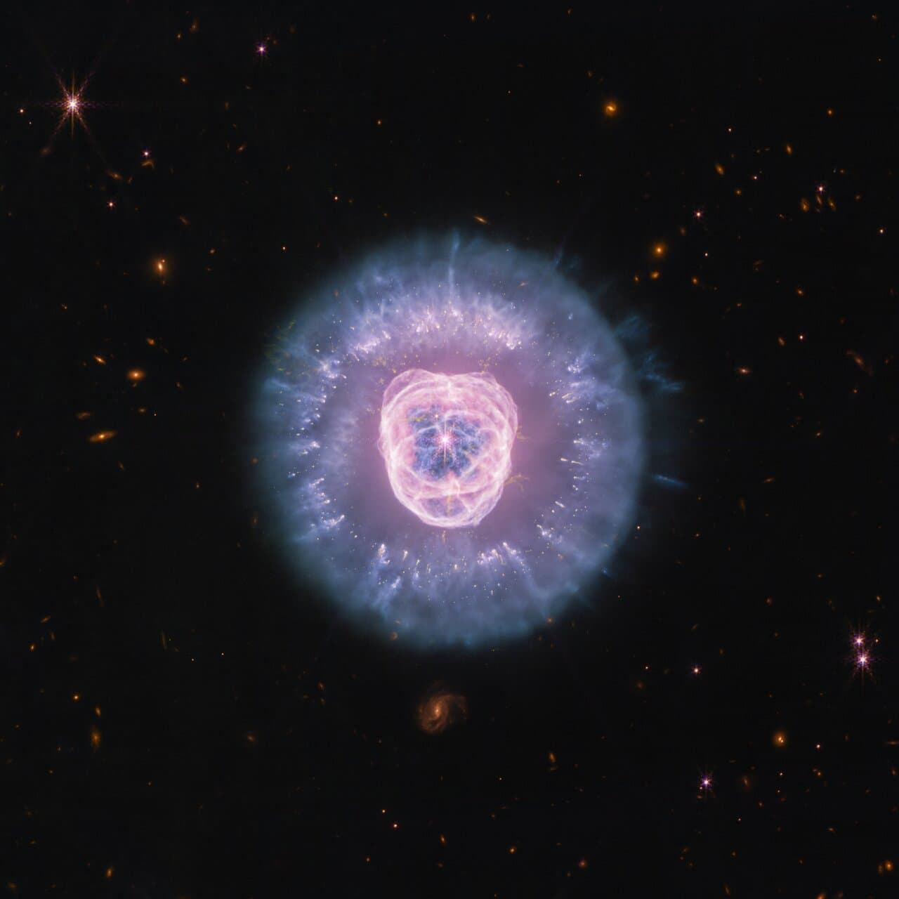 Snímky z teleskopu JWST: mlhovina Lví hlava