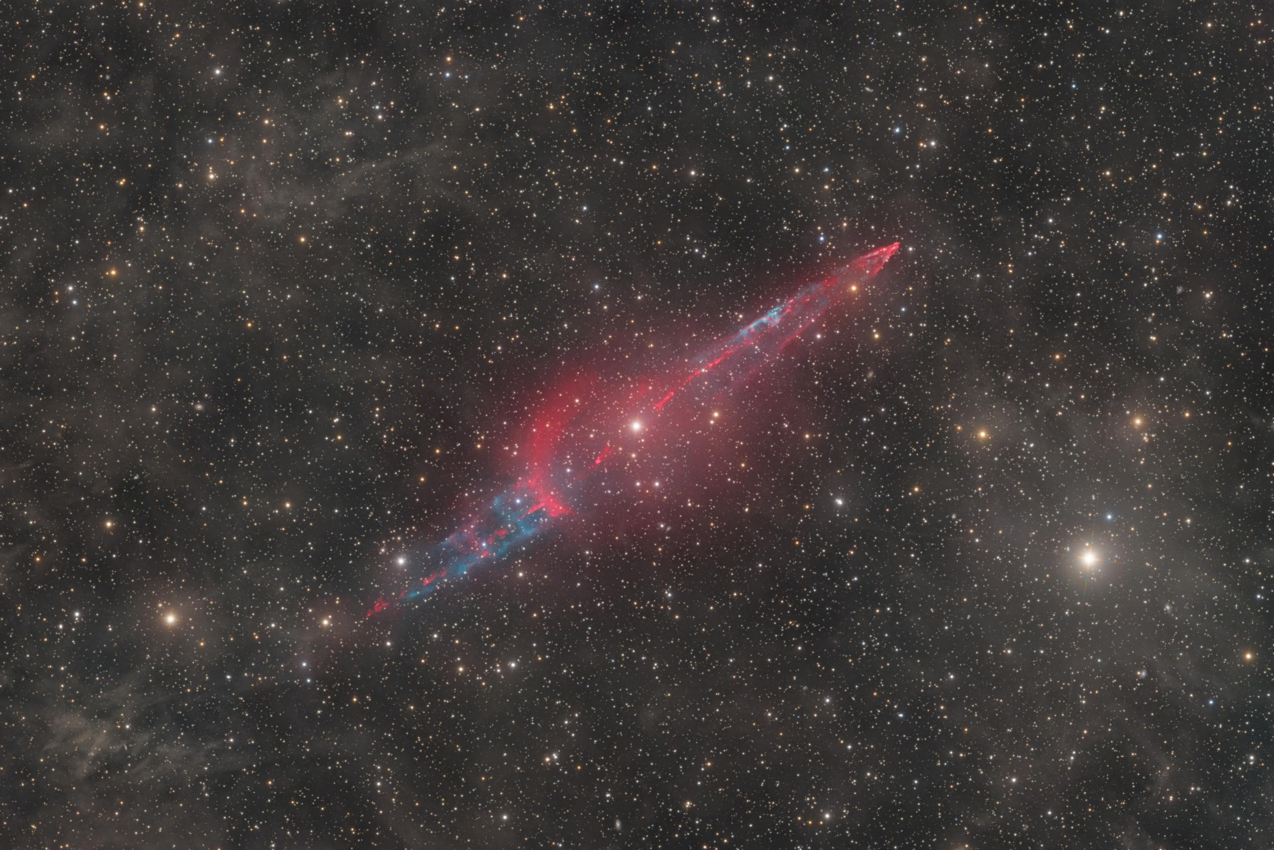 NASA obrázek dne: Bipolární trysky KX Andromedae