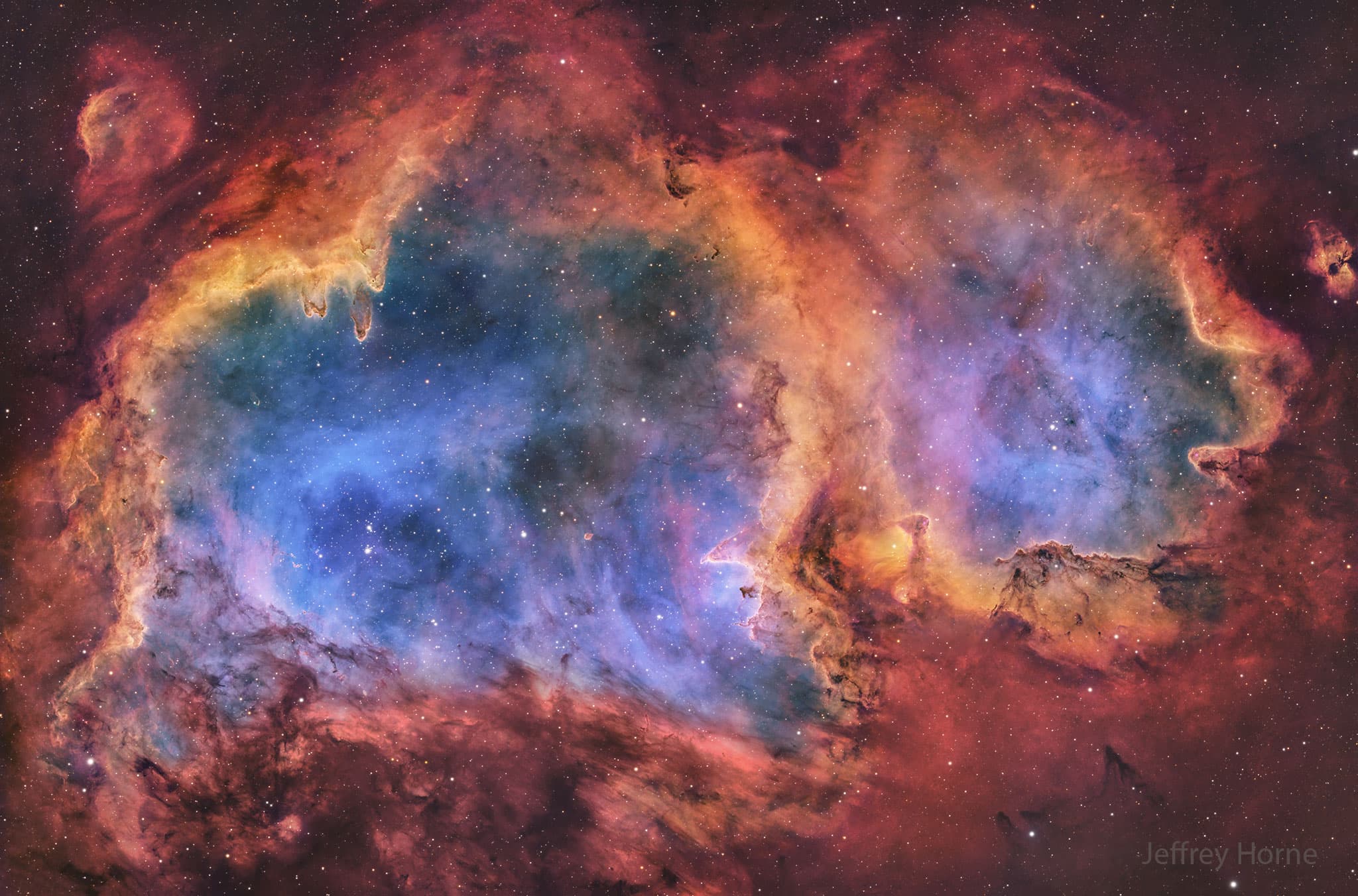 NASA obrázek dne: W5: Mlhovina duše