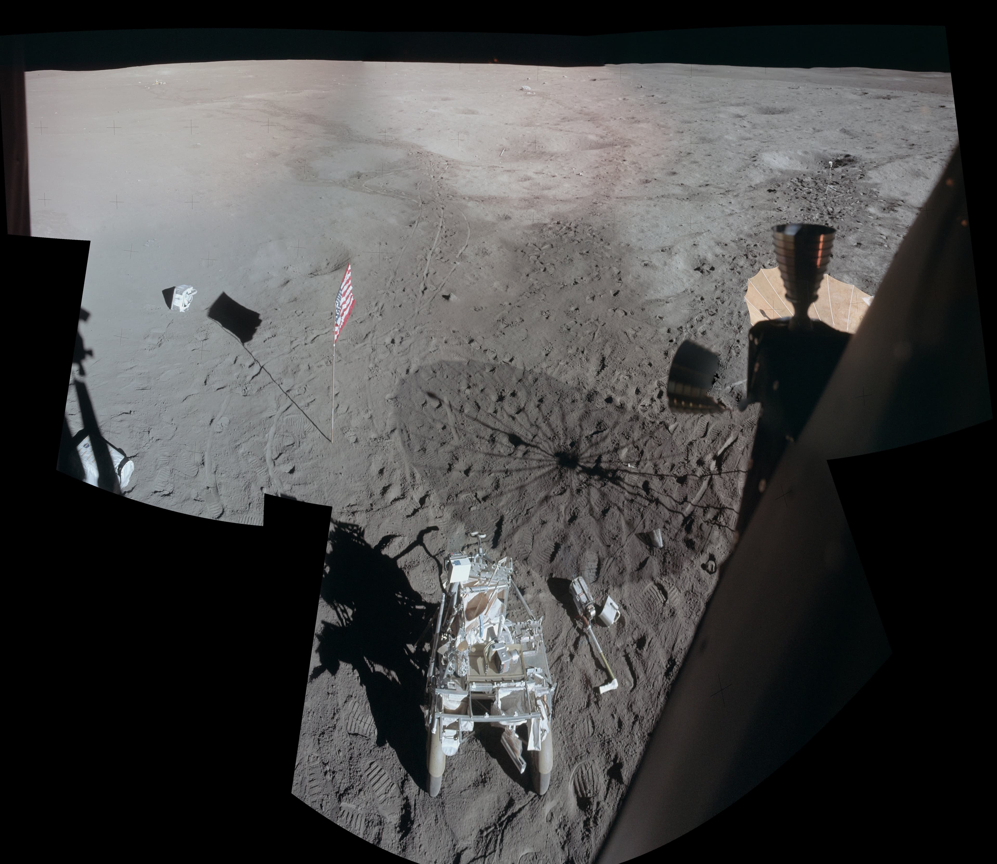 NASA obrázek dne: Apollo 14: Pohled z Antaresu