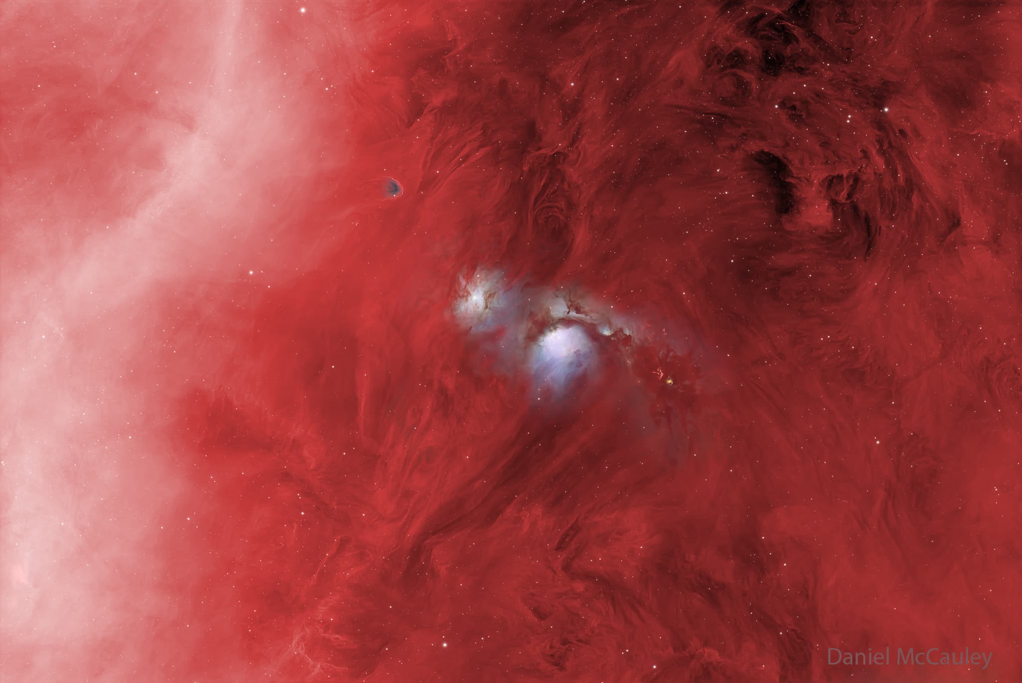 NASA obrázek dne: M78: Odraz modré v červeném moři