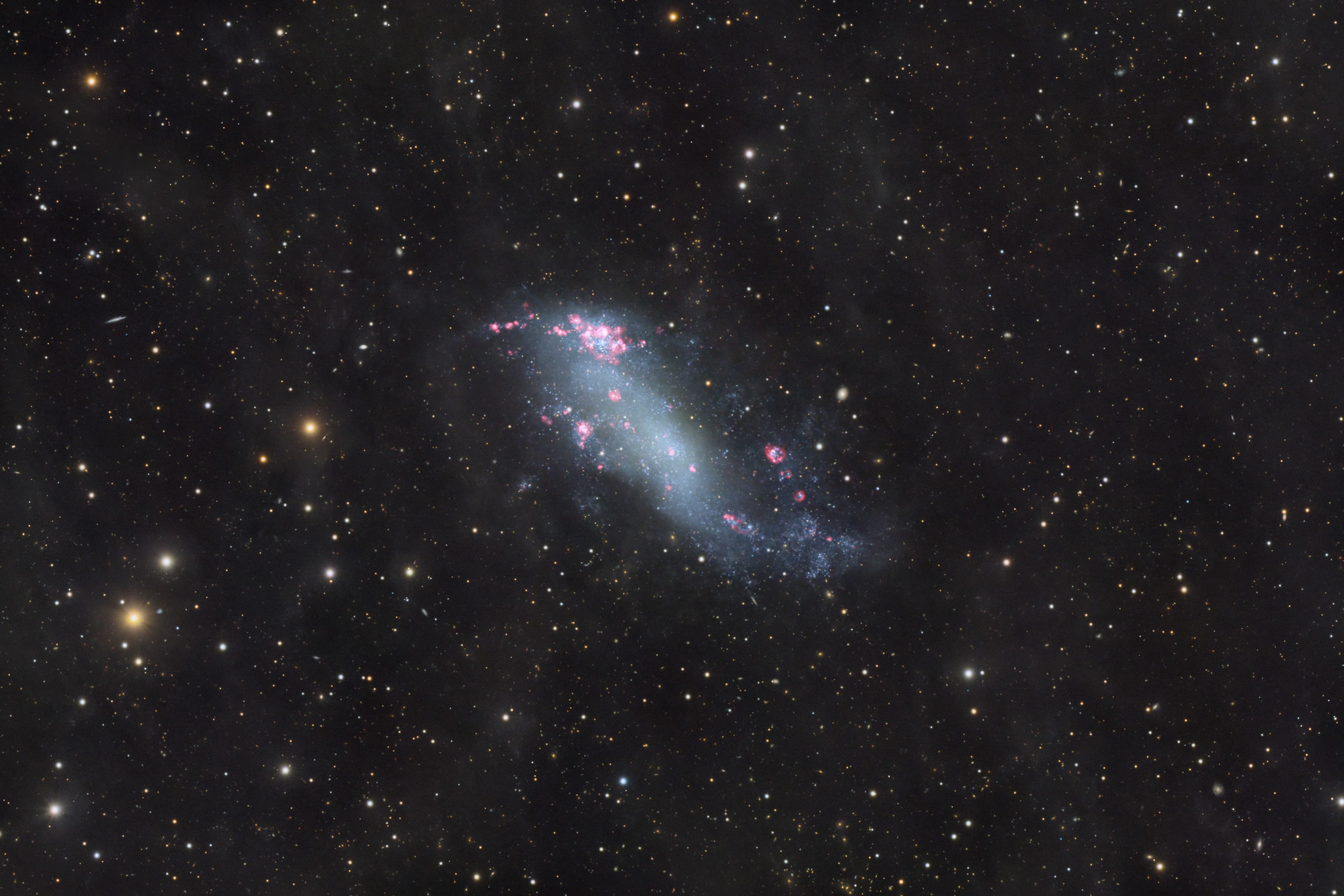 NASA obrázek dne: IC 2574: Coddingtonova mlhovina