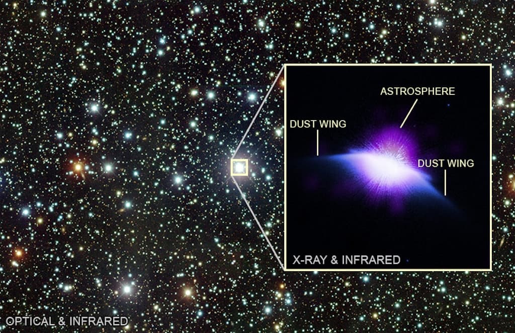 NASA obrázek dne: Astrosféra HD 61005