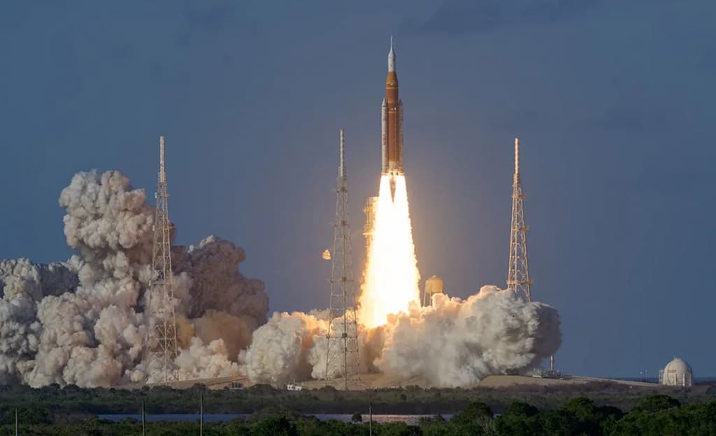 NASA obrázek dne: Vzlet! Návrat na Měsíc