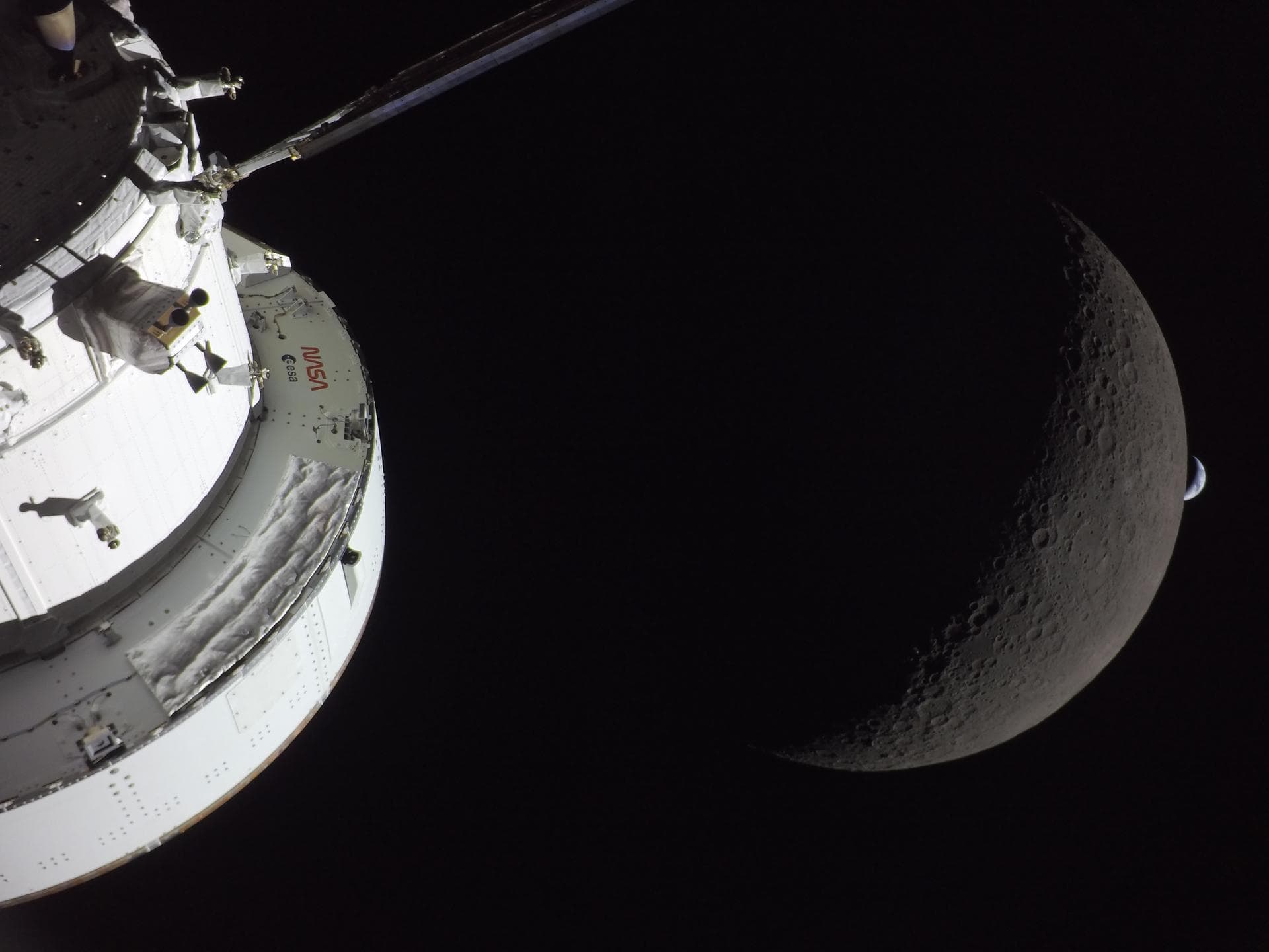 NASA obrázek dne: Artemis II: Letový den 6