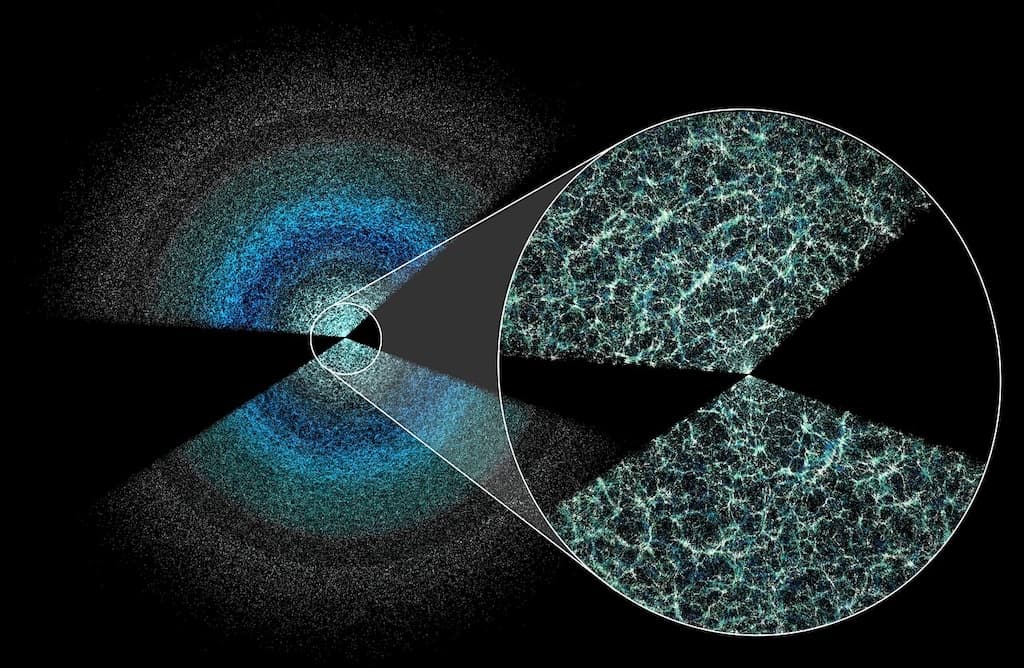 NASA obrázek dne: Struktura vesmíru ve velkém měřítku