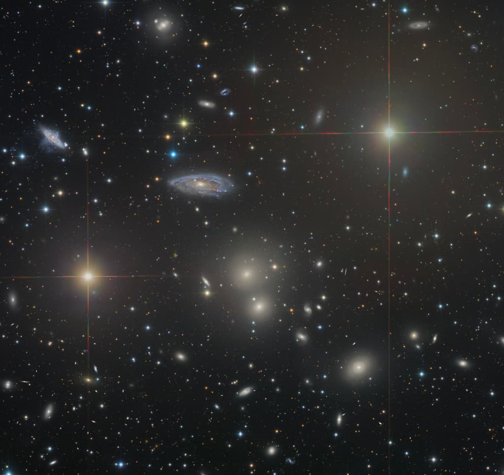 NASA obrázek dne: Galaktický shluk Hydra