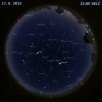 Z astro.cz: 25. vesmírný týden 2026