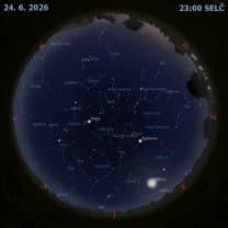 Z astro.cz: 26. vesmírný týden 2026