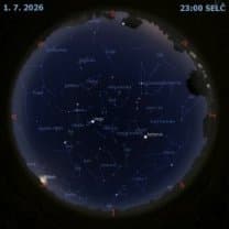 Z astro.cz: 27. vesmírný týden 2026